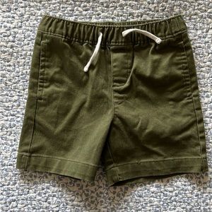 Janie and Jack Shorts size 4 army/olive green